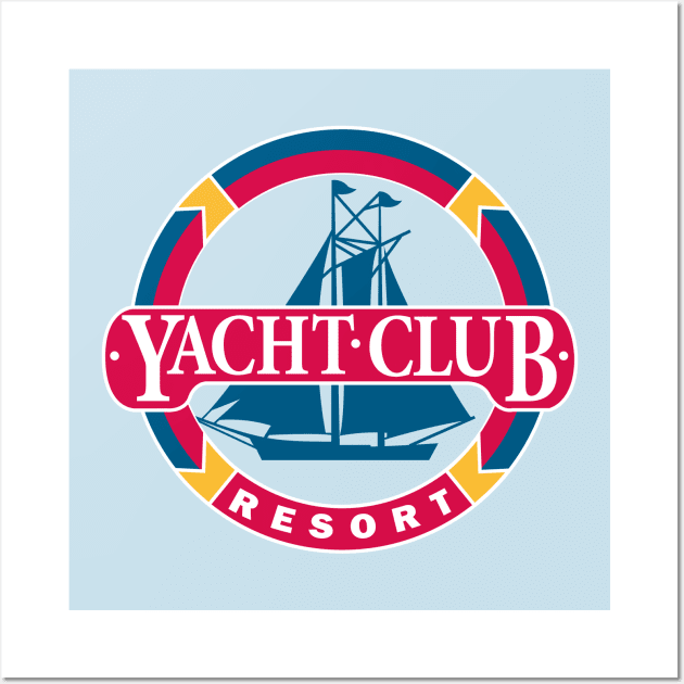 Yacht Club Resort Wall Art by Lunamis